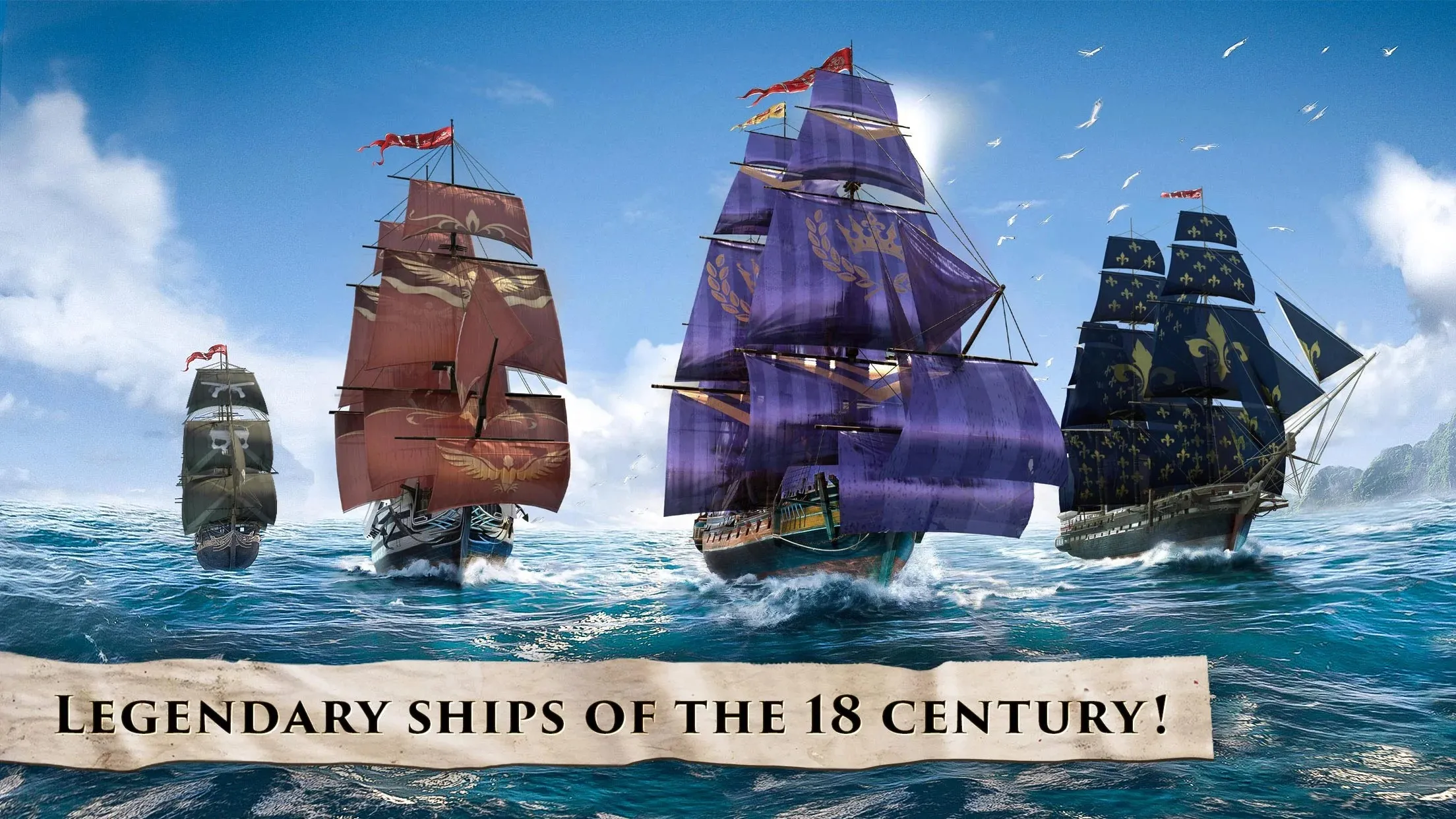 Dragon Sails: Battleship War [мод: много денег] Screenshot 2