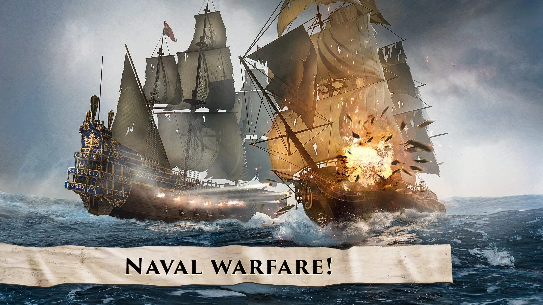Dragon Sails: Battleship War [мод: много денег] Screenshot 3