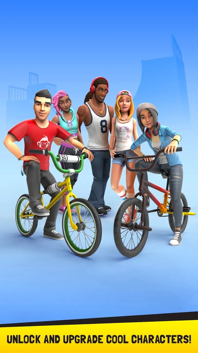 Flip Rider – BMX Tricks [мод: много денег] Screenshot 5