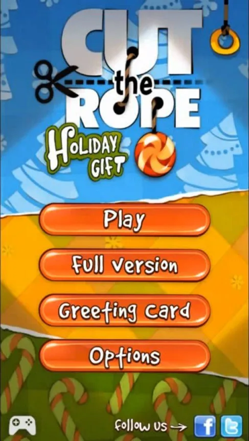 Cut the Rope: Holiday Gift Screenshot 1