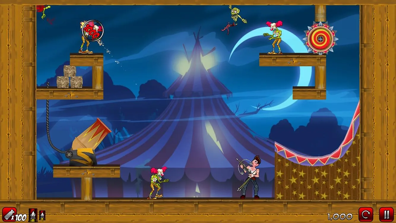 Stupid Zombies 2 [мод: открыты все уровни, бесконечные патроны] Screenshot 4