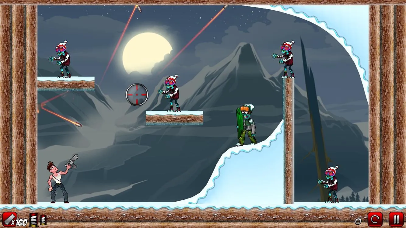 Stupid Zombies 2 [мод: открыты все уровни, бесконечные патроны] Screenshot 5