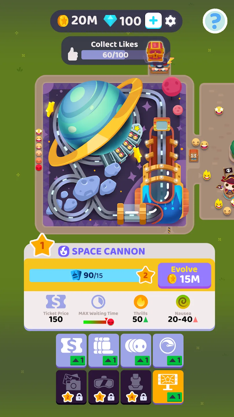 Overcrowded: Tycoon v2.24.1 APK Мод (Много денег) Screenshot 3