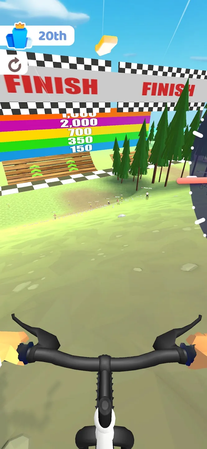Riding Extreme 3D [мод: много денег] Screenshot 2