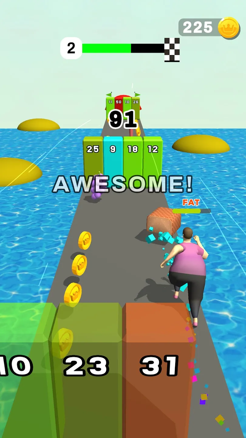 Fat Pusher [мод: много денег] Screenshot 2