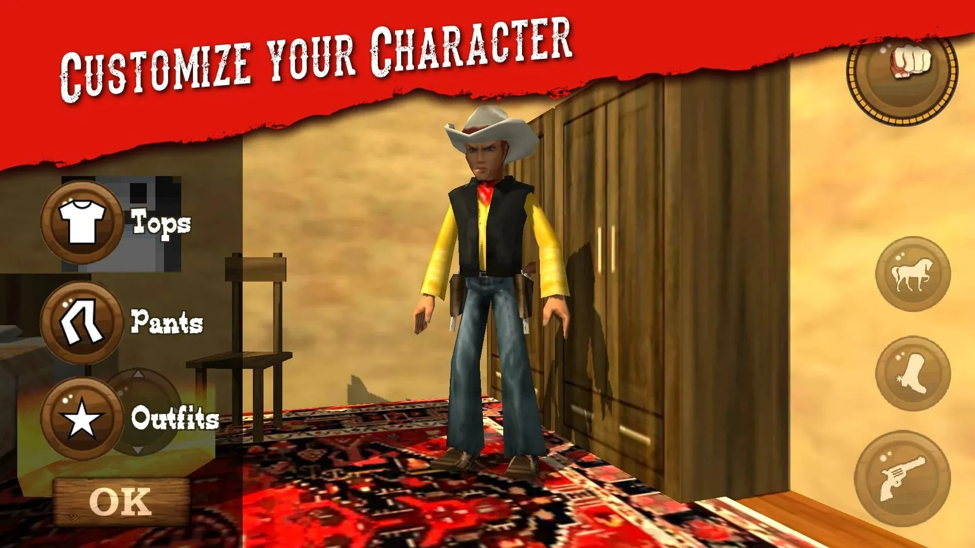 Guns and Spurs [мод: много денег] Screenshot 5