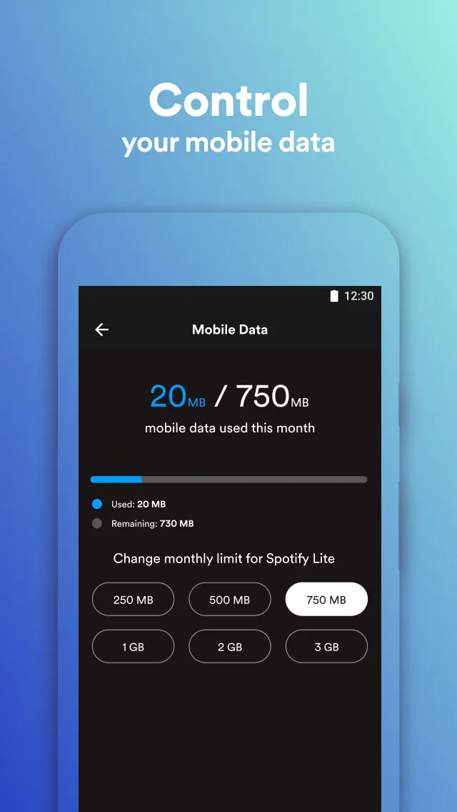 Spotify Lite Premium v1.9.0.72603 APK Мод (Всё открыто) Screenshot 1