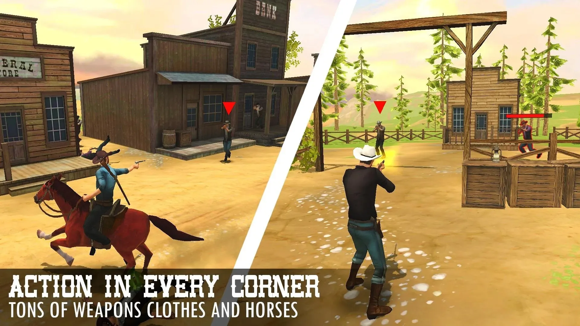 Guns and Spurs 2 [мод: много денег] Screenshot 5