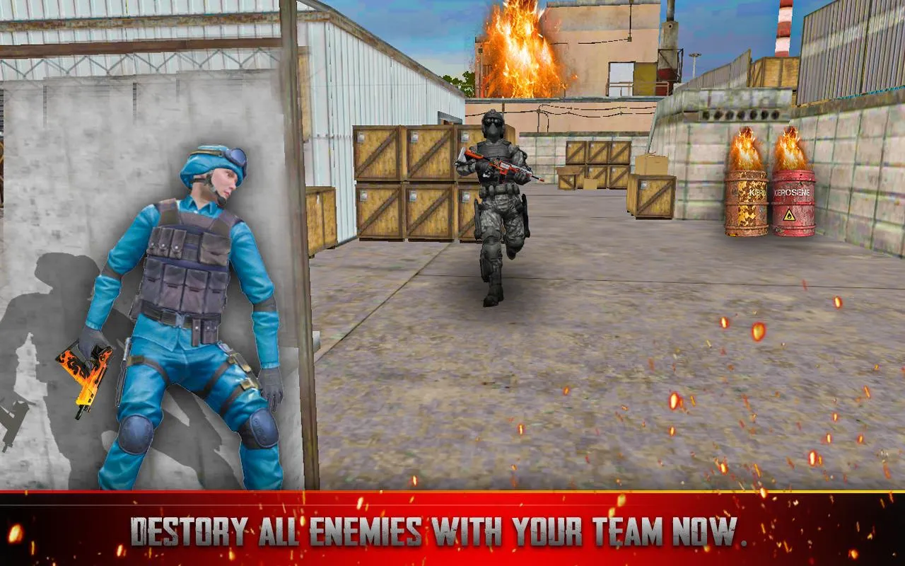 Real Commando Strike – FPS Shooting Game (NO ADS) [мод: полная версия] Screenshot 3