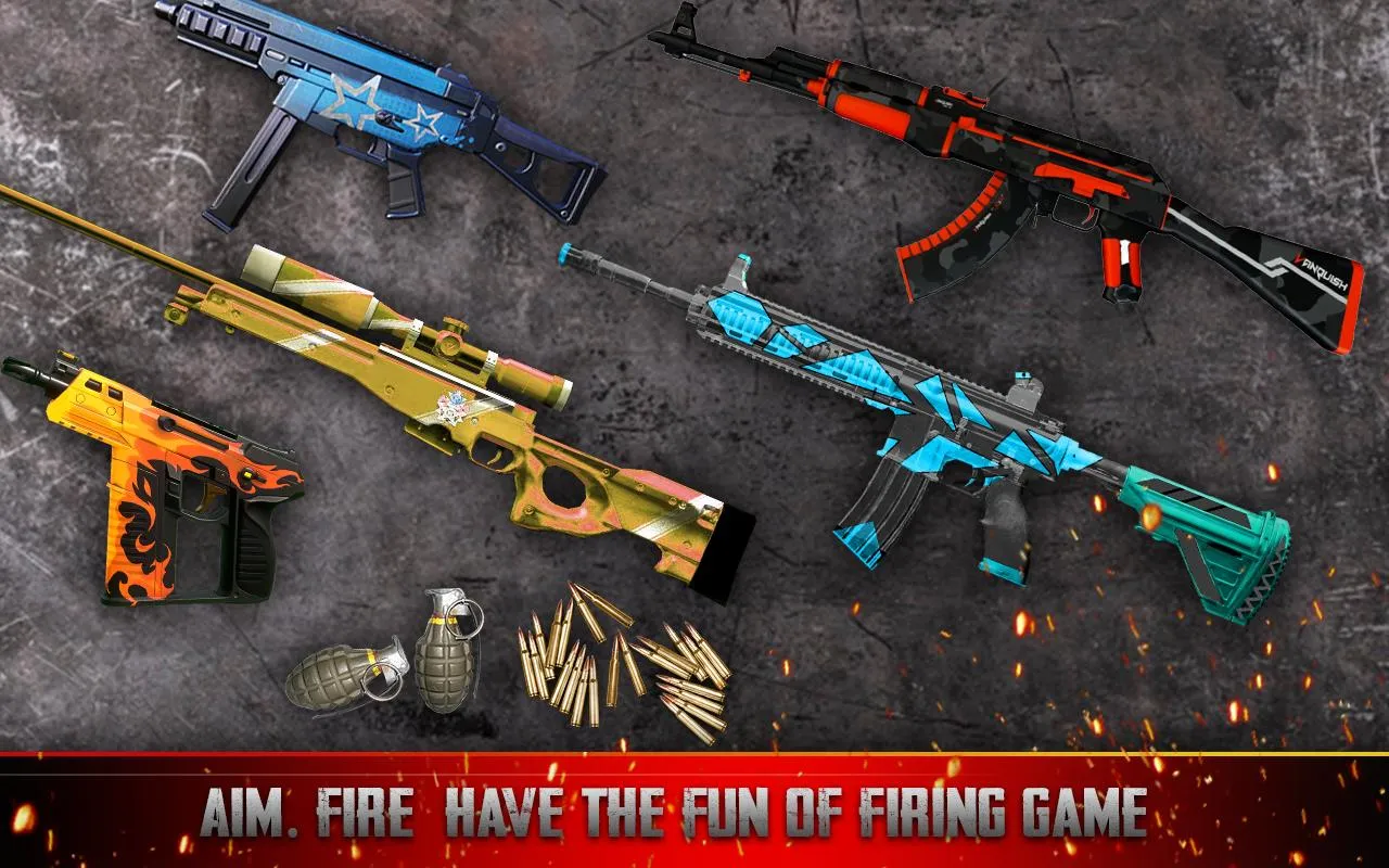 Real Commando Strike – FPS Shooting Game (NO ADS) [мод: полная версия] Screenshot 4