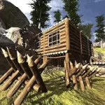 Скачать Forest Survival [мод: бесплатные покупки] на Андроид