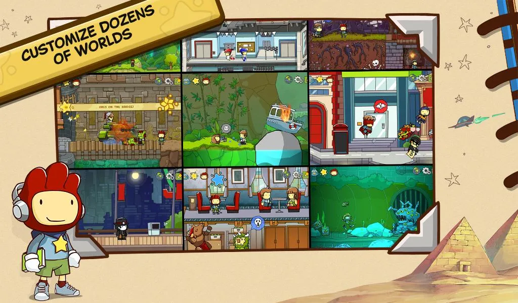 Scribblenauts Unlimited [мод: всё открыто] Screenshot 3