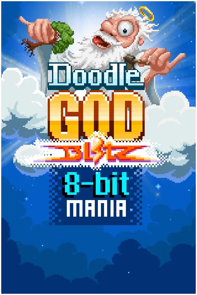 Doodle God: 8-bit Mania Blitz [мод: много маны] Screenshot 1