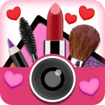 Скачать YouCam Makeup Мод (Всё открыто, Premium) на Андроид