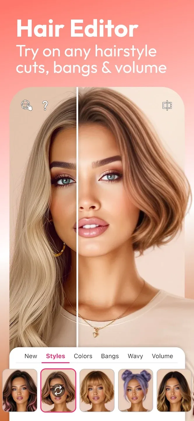 YouCam Makeup v6.43.0 APK Мод (Всё открыто, Premium) Screenshot 5