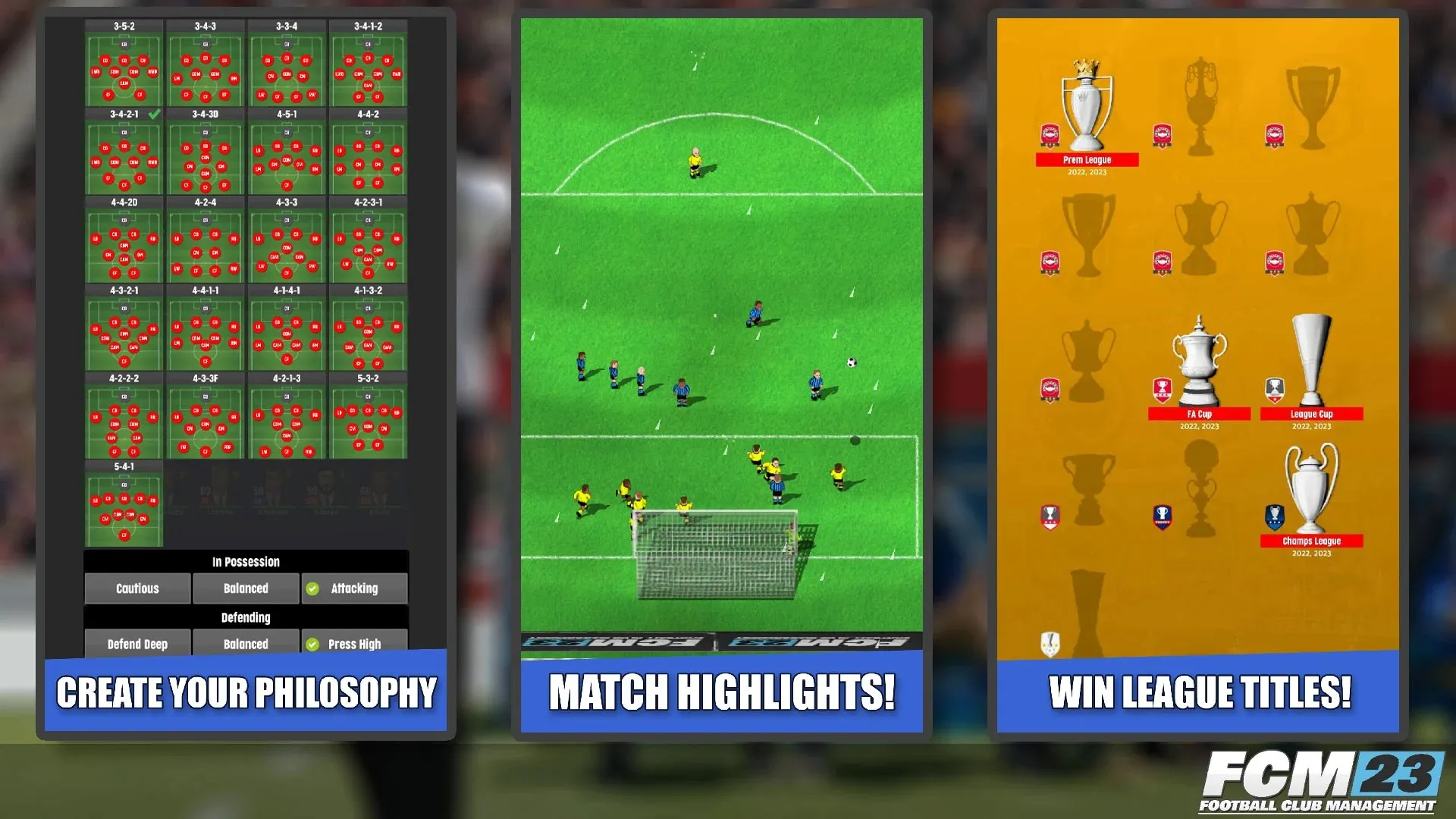Football Club Management 2023 [мод: бесплатные покупки] Screenshot 5