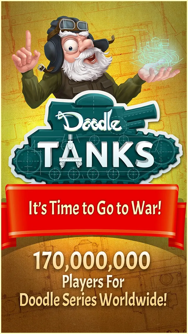 Doodle Tanks HD [мод: много бонусов] Screenshot 1