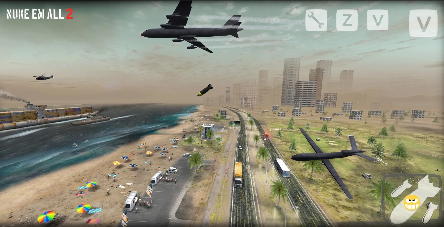 Nuke Em All 2 [мод: много денег] Screenshot 1