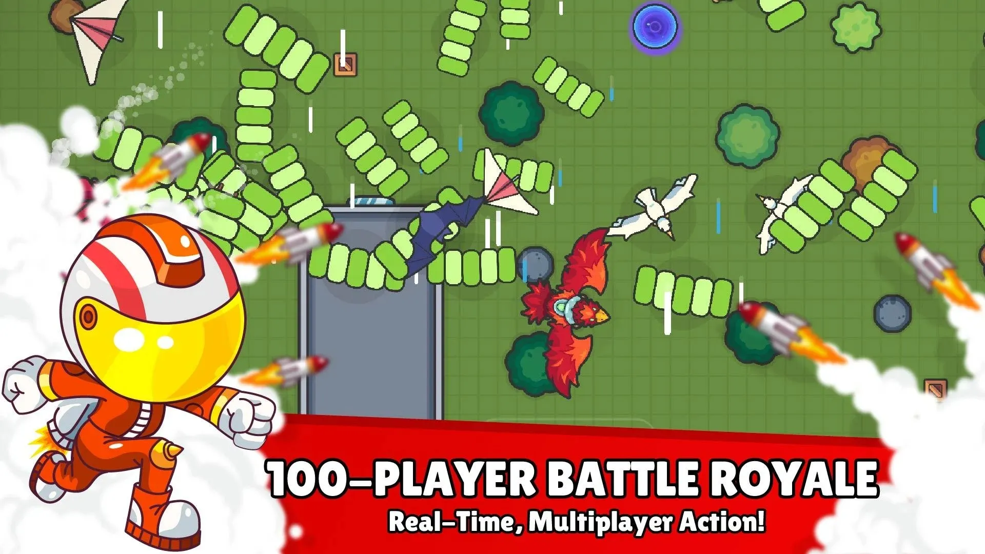 ZombsRoyale.io – 2D Battle Roy Screenshot 1