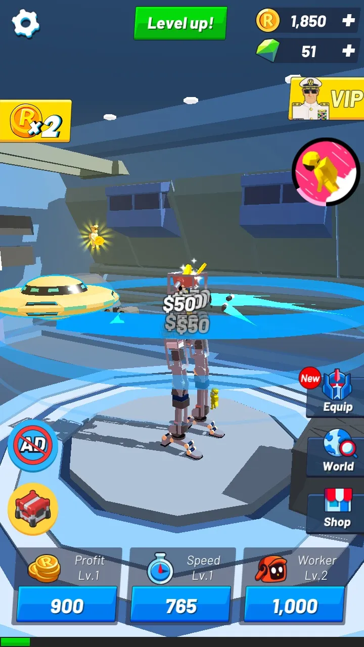 Idle Robot Inc - Idle, Tycoon [мод: много денег] Screenshot 4