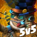 Скачать Awakening of Heroes: MOBA 5v5 [мод: враги на миникарте] на Андроид