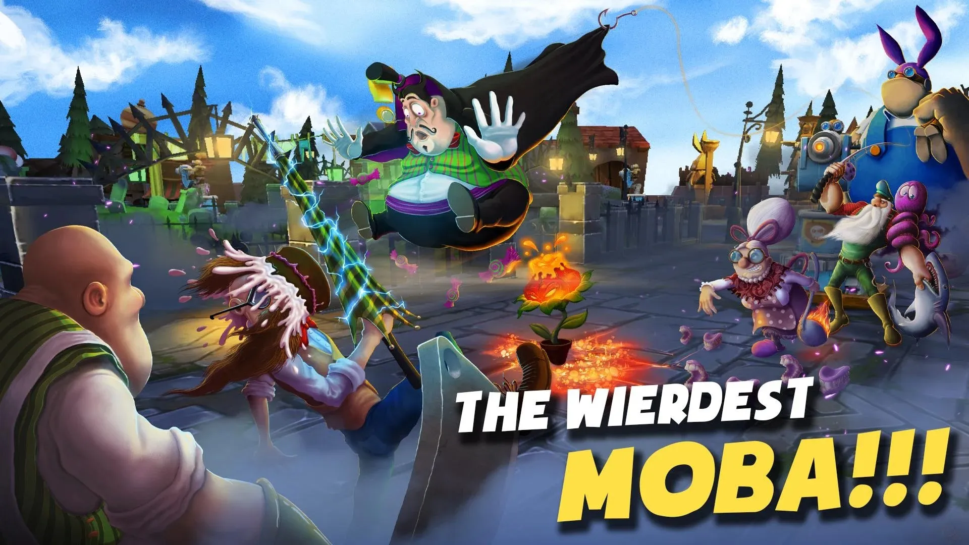 Awakening of Heroes: MOBA 5v5 [мод: враги на миникарте] Screenshot 1