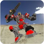Скачать Royal Robots Battleground [мод: всё открыто] на Андроид