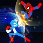 Скачать Stickman Combat – Superhero [мод: много денег] на Андроид