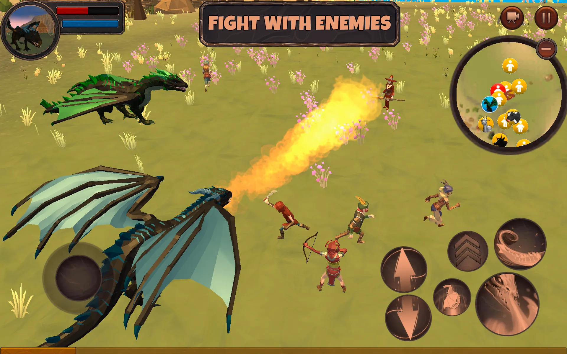 Симулятор Дракона 3D v1.1066 APK Мод (Меню, Много монет и еды) Screenshot 2 Симулятор Дракона 3D v1.1066 APK Мод (Меню, Много монет и еды) Screenshot 2