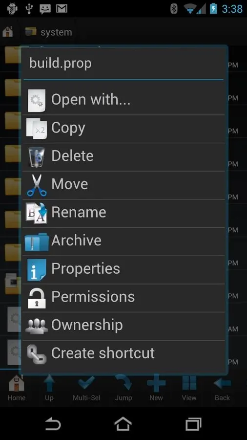 Root Browser Screenshot 2