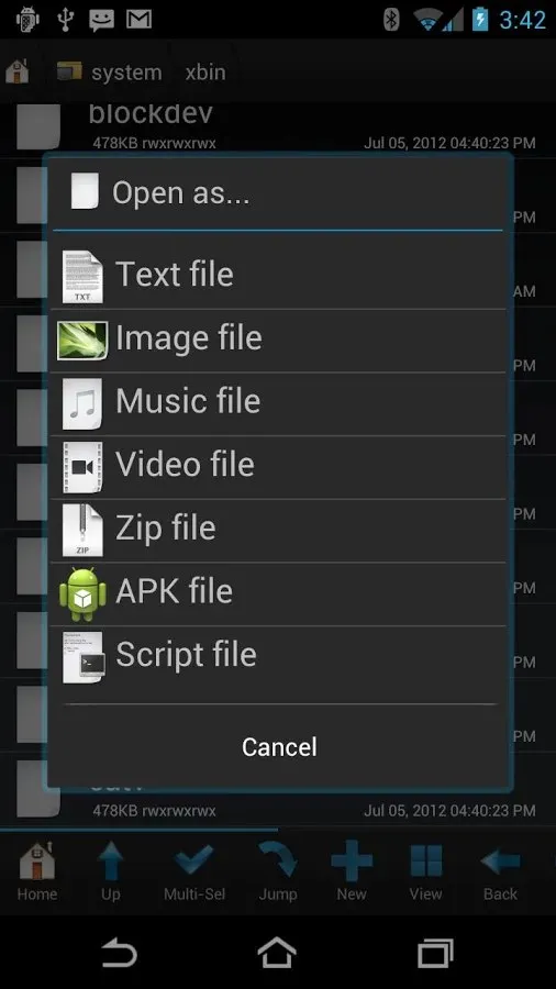 Root Browser Screenshot 3