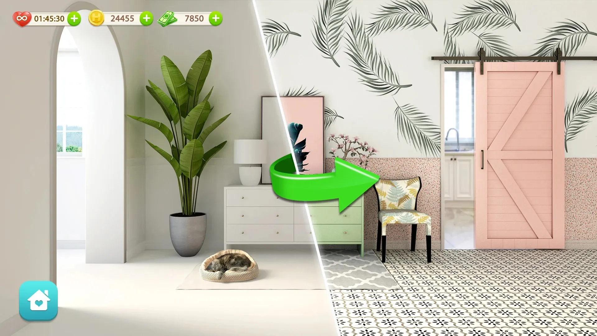 Dream Home – House & Interior [мод: много денег] Screenshot 1