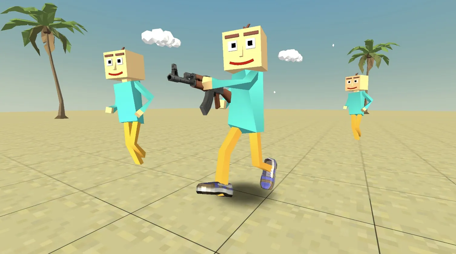 Песочница и стрелялка [мод: режим бога] Screenshot 2
