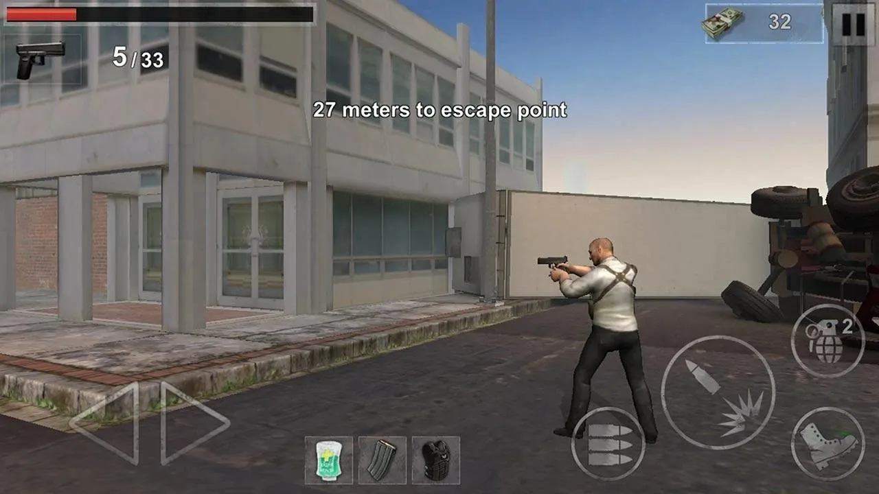 Граница Охотника на Зомби [мод: много денег] Screenshot 2