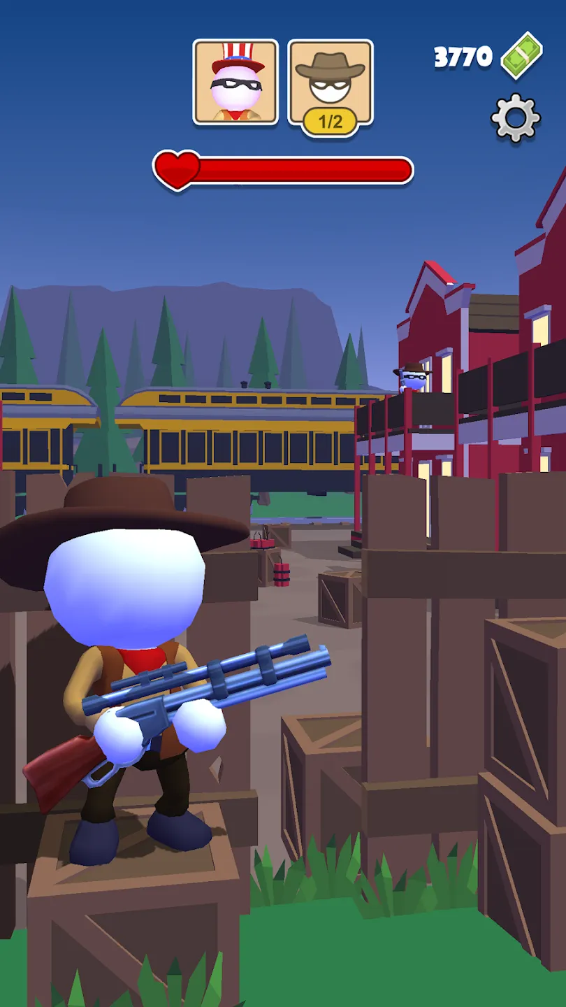 Western Sniper v3.3.8 APK Мод (Много денег) Screenshot 3 Western Sniper v3.3.8 APK Мод (Много денег) Screenshot 3