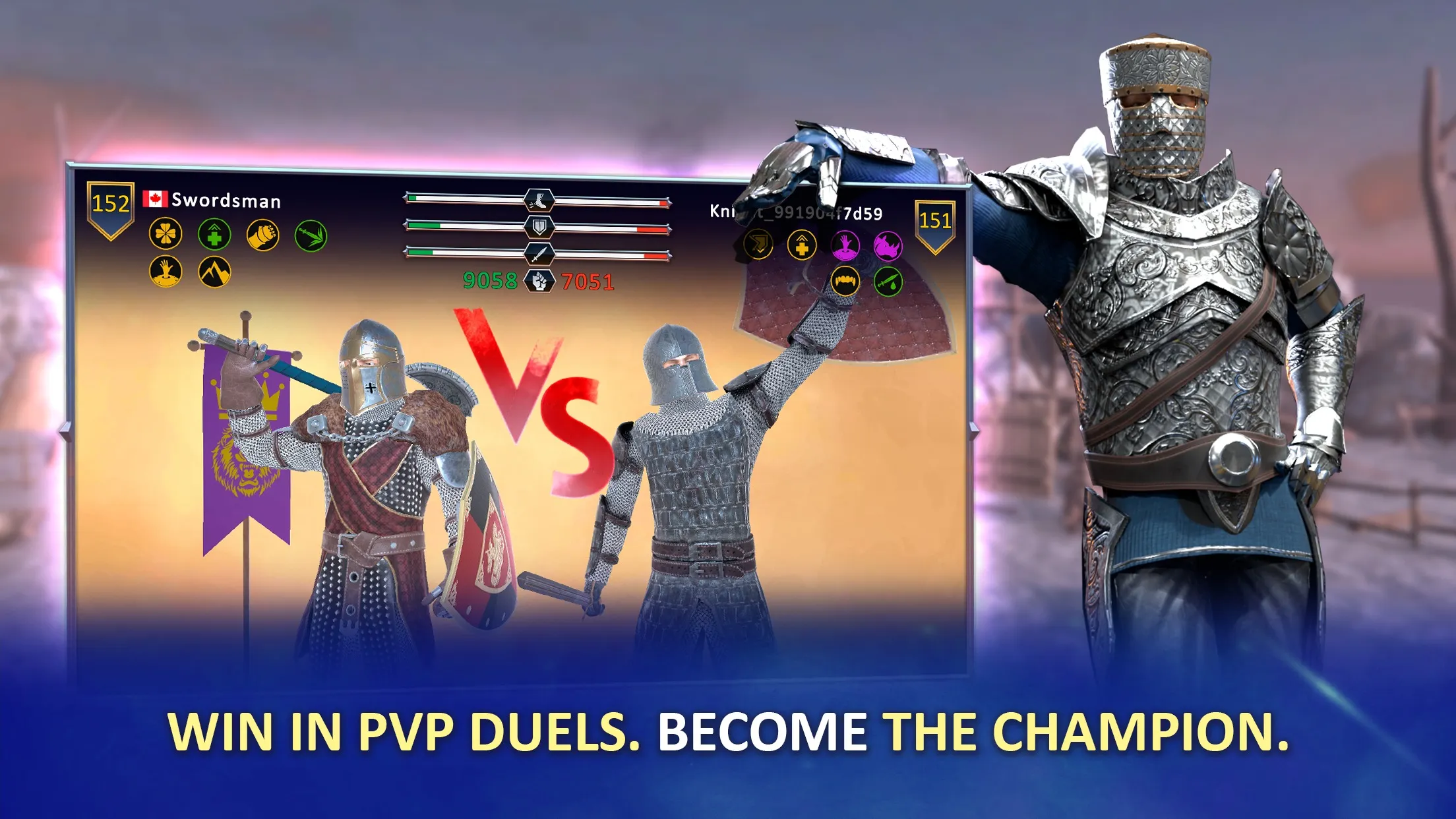 Knights Fight 2: New Blood [мод: меню] Screenshot 3
