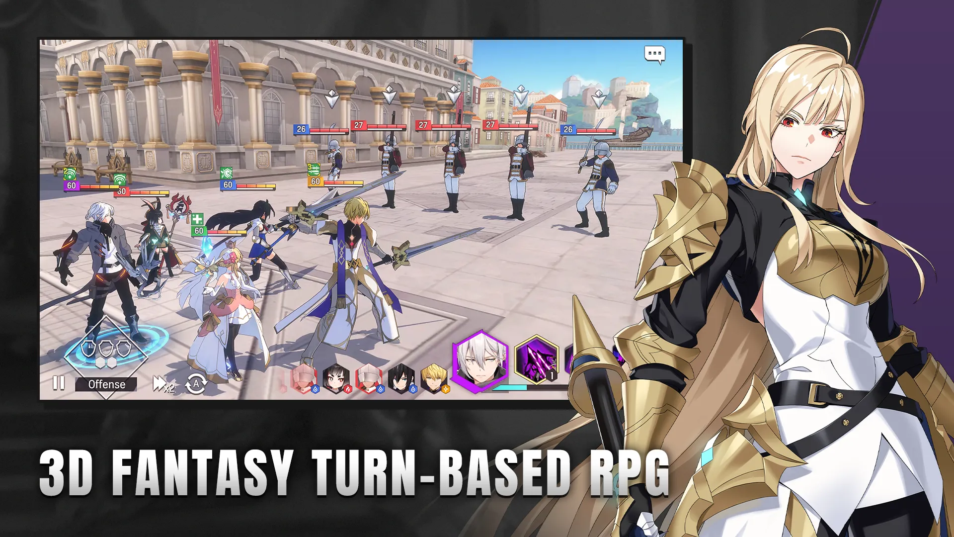 Lord of Heroes v1.5.121711 APK Мод (Меню, Множитель Урона и Защиты) Screenshot 1