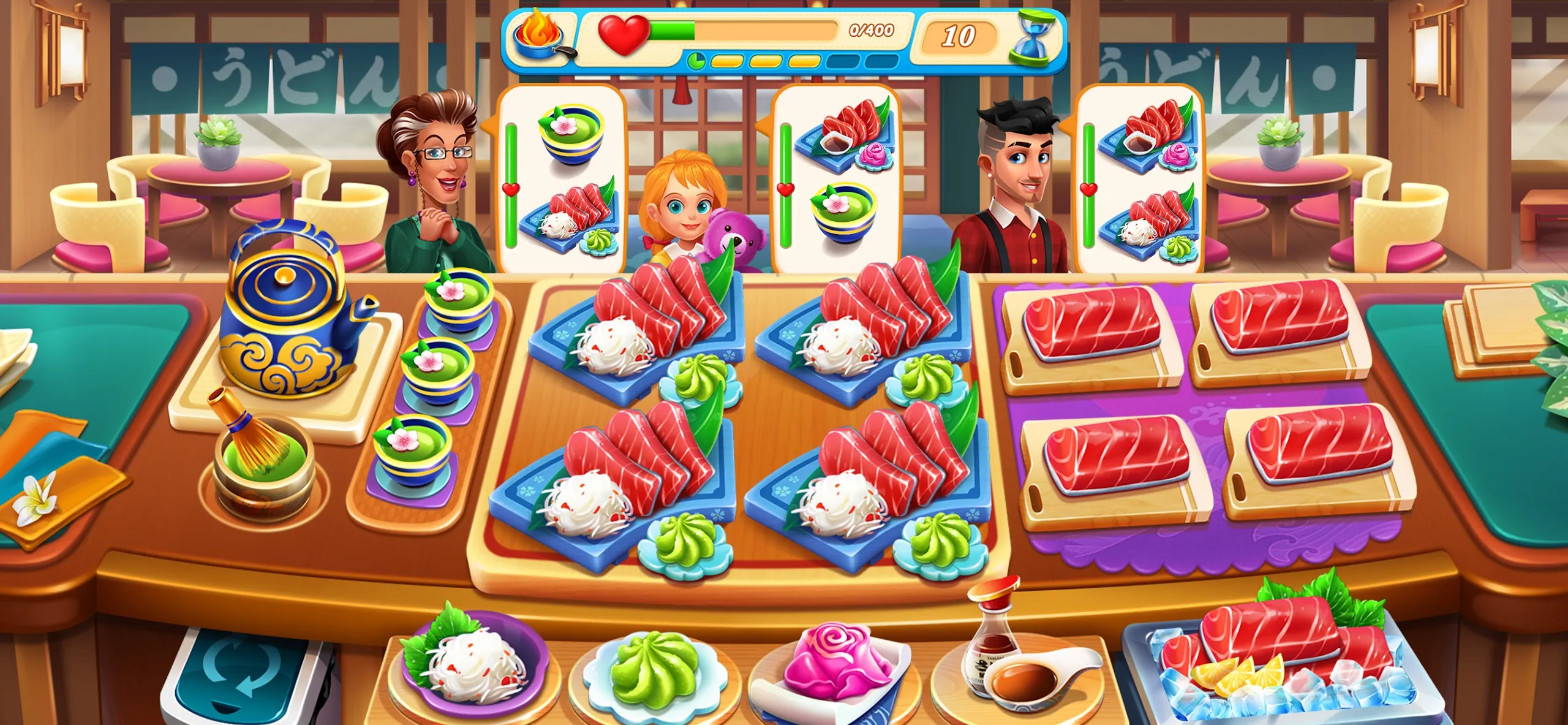 Cooking Kawaii: кухня [мод: много денег] Screenshot 2