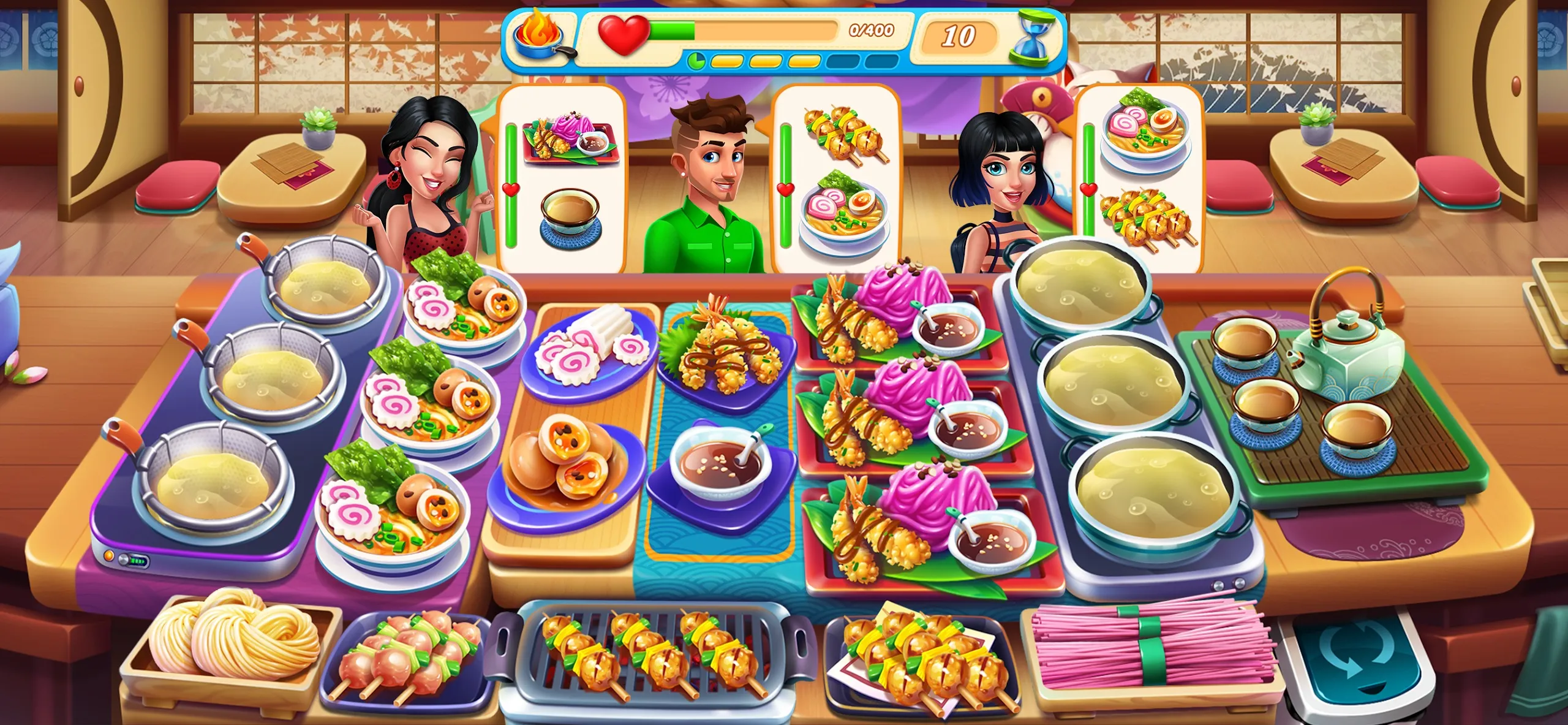Cooking Kawaii: кухня [мод: много денег] Screenshot 3