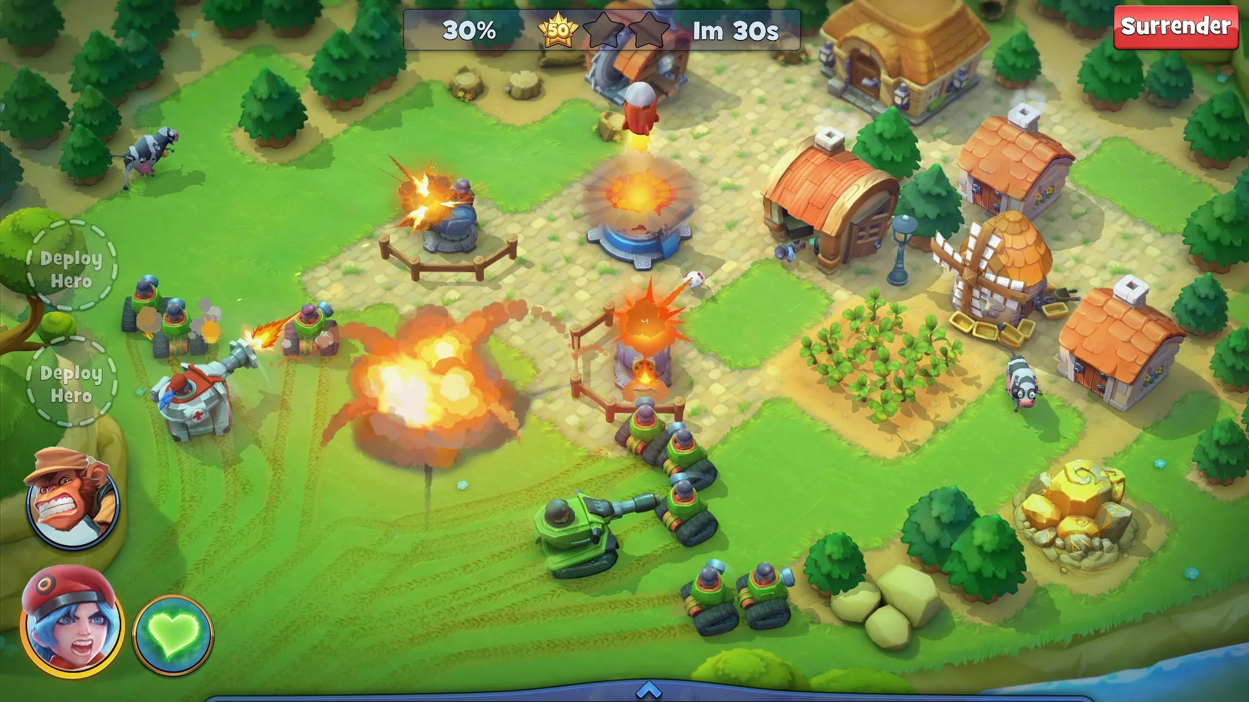 Fieldrunners Attack! Screenshot 2 Fieldrunners Attack! Screenshot 2