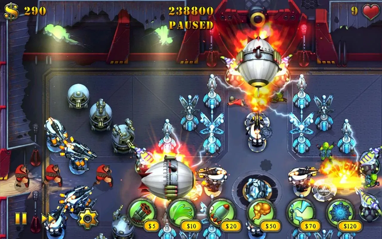Fieldrunners HD [мод: полная версия] Screenshot 3
