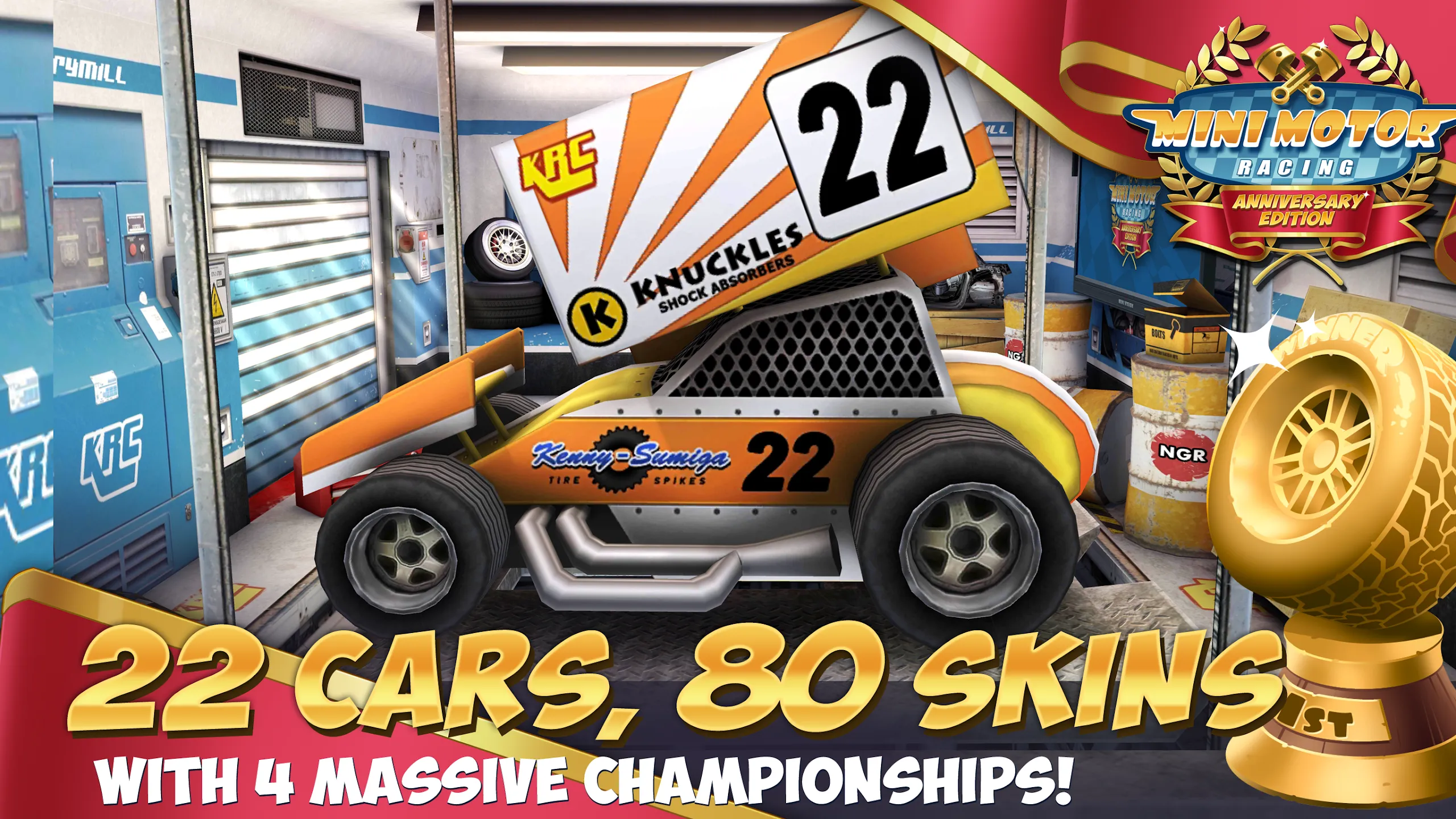 Mini Motor Racing v2.0.2 APK Мод (Полная версия) Screenshot 4