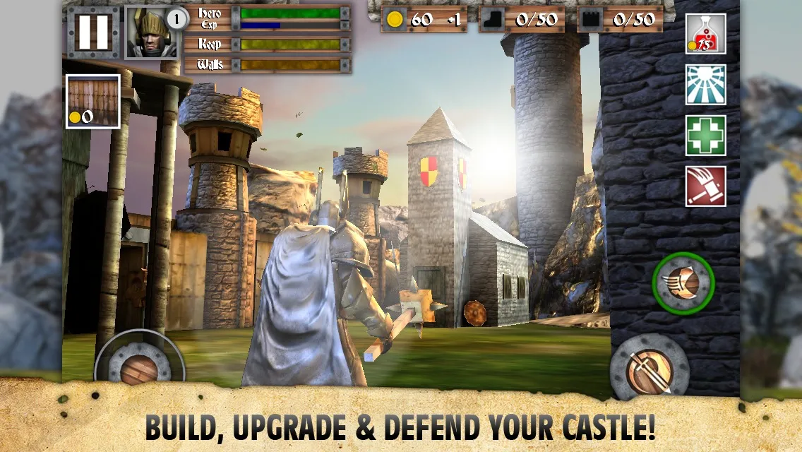 Heroes and Castles [мод: много денег] Screenshot 3
