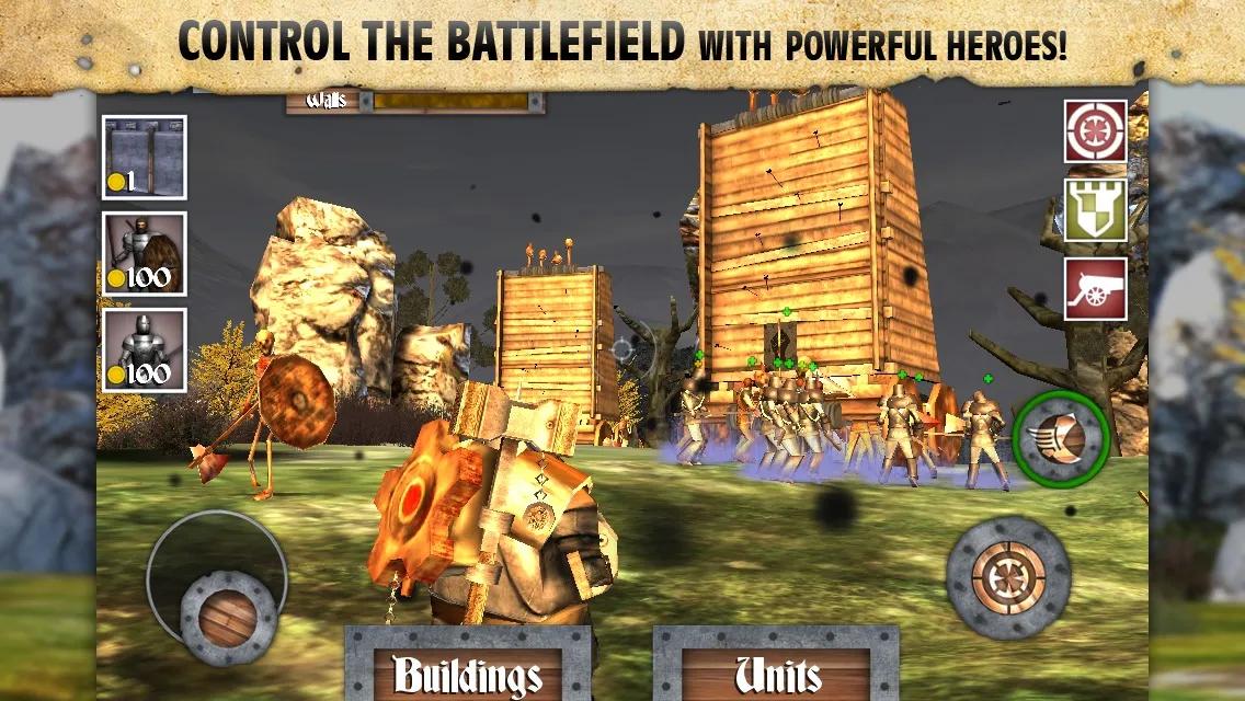 Heroes and Castles [мод: много денег] Screenshot 4
