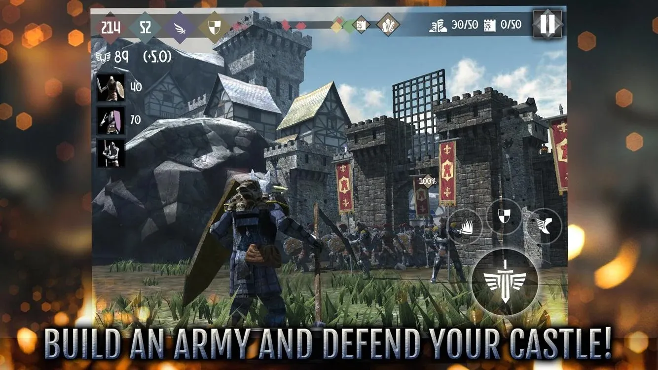 Heroes and Castles 2: Premium [мод: бесплатные покупки] Screenshot 1