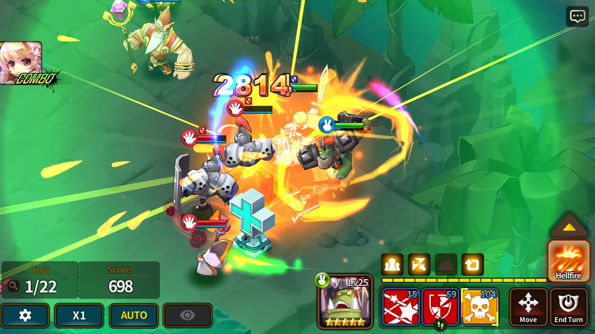 Fantasy War Tactics R [мод: меню] Screenshot 2
