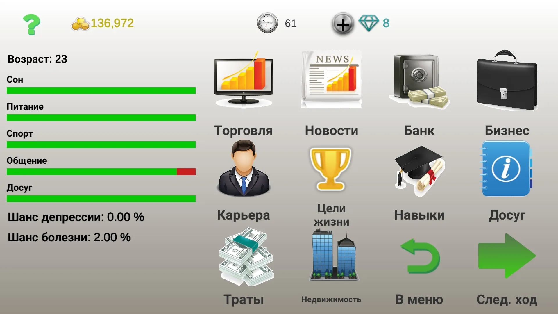 Бизнес стратегия 2 [мод: много денег] Screenshot 1