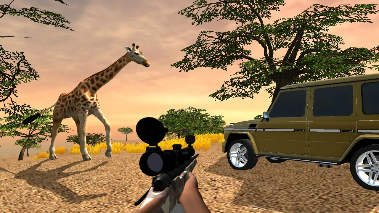 Сафари охота 4x4 [мод: много денег] Screenshot 1