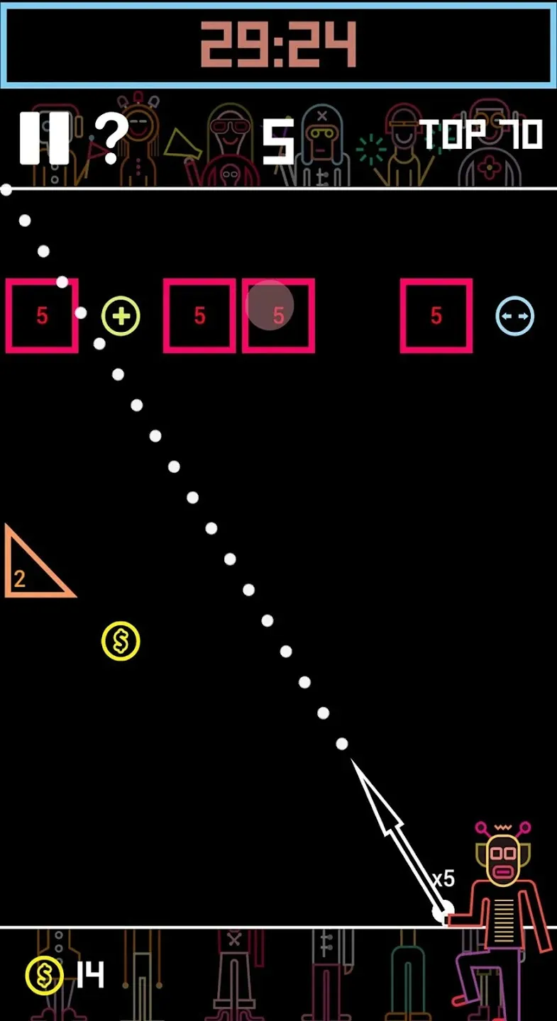 BBTAN by 111% [мод: много денег] Screenshot 1