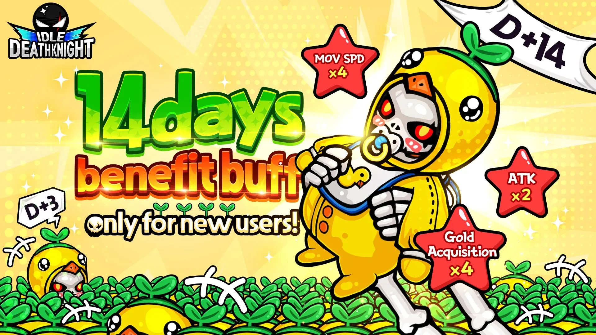 IDLE Death Knight v1.2.13099 APK Мод (Меню, Множитель урона и атаки) Screenshot 3